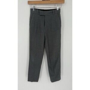 Calvin Klein Boys Gray Pleated Dress Suit Pants Slacks  Size‎ 8 Regular